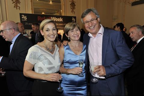 Ann Summers deputy chief executive Vanessa Gold with the sex toy specialist's marketing director Fiona Davis and Oxford Summer School managing director Dominic Prendergast